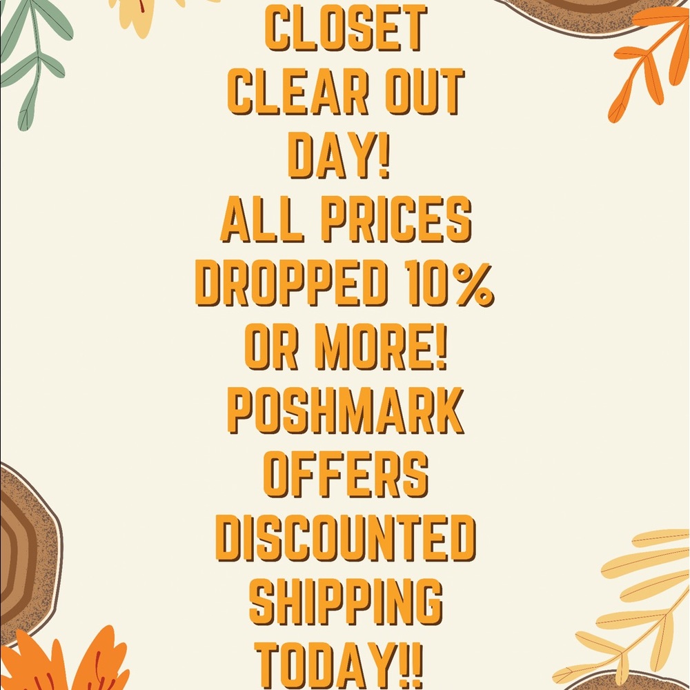 CLOSET CLEAR OUT